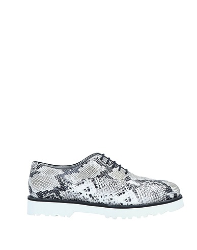 HOGAN Laced shoes Black Soft Leather