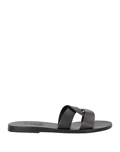 ANCIENT GREEK SANDALS Sandali Nero Vacchetta