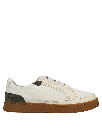 TIMBERLAND Sneakers Beige Fibre tessili, Pelle