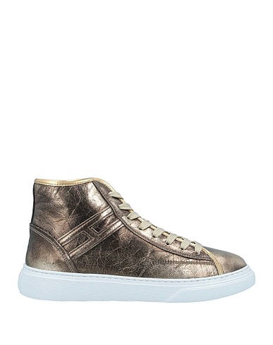 HOGAN Sneakers Bronze Soft Leather