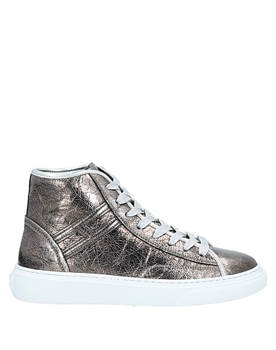 HOGAN Sneakers Grey Soft Leather