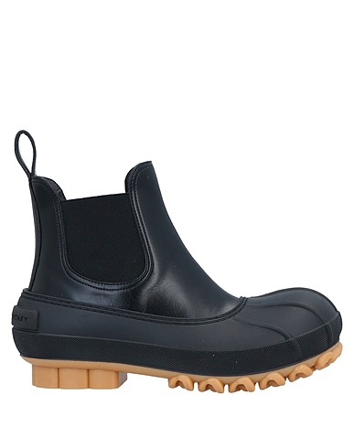 STELLA McCARTNEY Ankle boot Black Rubber, Textile fibers