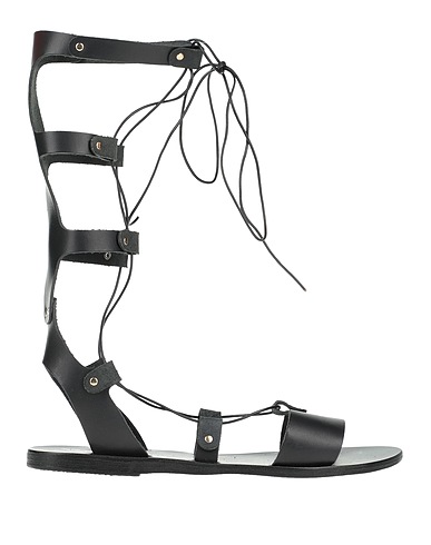 ANCIENT GREEK SANDALS Sandals Black Soft Leather