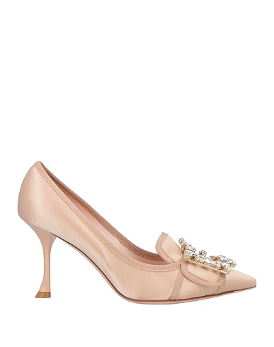 ROGER VIVIER Décolleté Cipria Fibre tessili