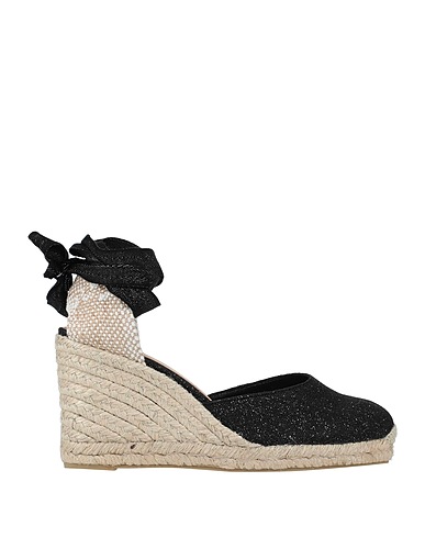 CASTAÑER Espadrilles Black Textile fibres