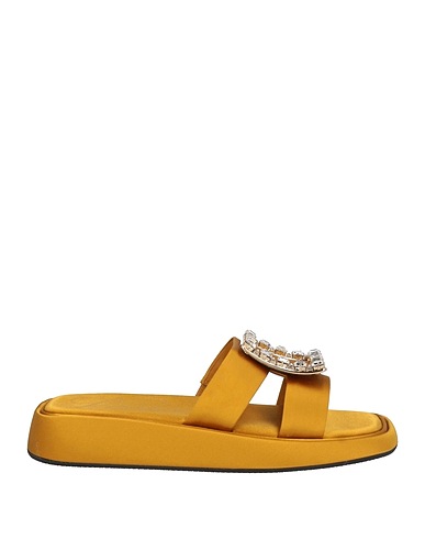ROGER VIVIER Sandals Marigold Textile fibers