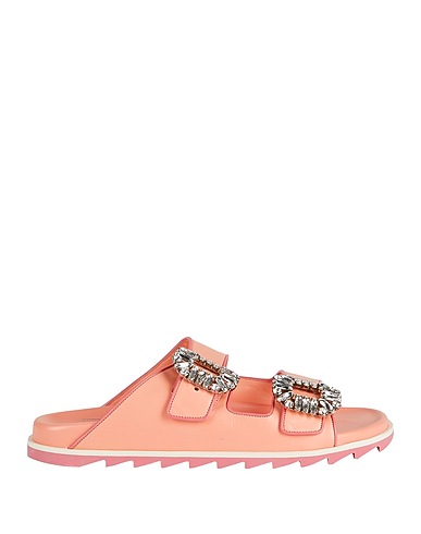 ROGER VIVIER Sandali Salmone Pelle