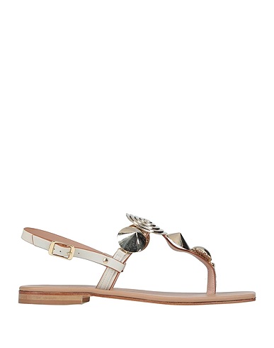 DONNARÌ Infradito Beige Pelle