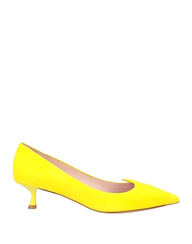 ROGER VIVIER Pump Yellow Leather