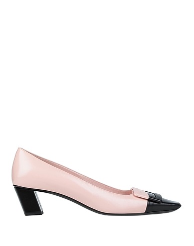 ROGER VIVIER Court Light pink Leather