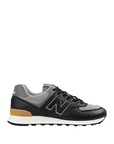 NEW BALANCE Sneakers Black Soft Leather