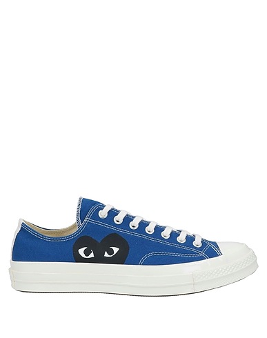 CONVERSE x COMME des GARÇONS PLAY Sneakers Azul marino Fibras textiles
