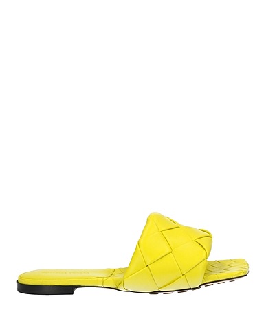 BOTTEGA VENETA Sandales Vert lime Cuir
