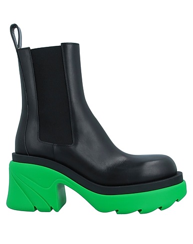 BOTTEGA VENETA Ankle boot Green Calfskin