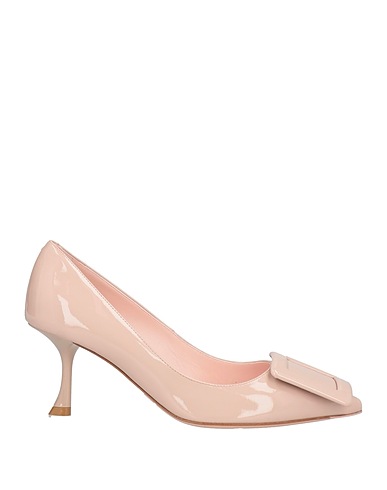ROGER VIVIER Court Beige Leather