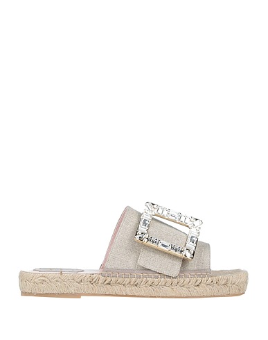ROGER VIVIER Espadrilles Beige Textile fibres