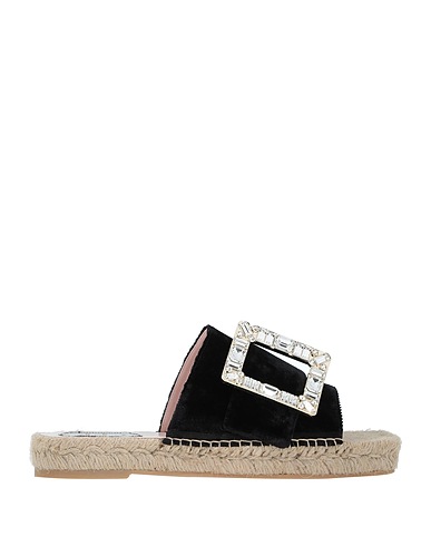 ROGER VIVIER Espadrilles Black Textile fibers