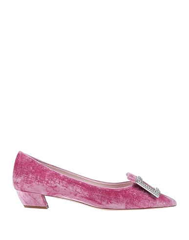 ROGER VIVIER Loafers Fuchsia Textile fibres