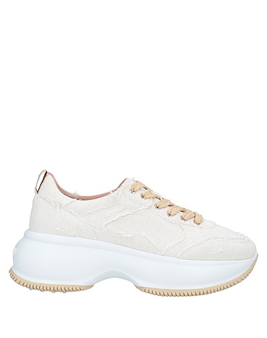 HOGAN Sneakers Elfenbein Gewebefasern