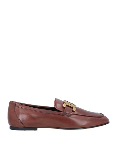TOD'S Mokassins Braun Leder