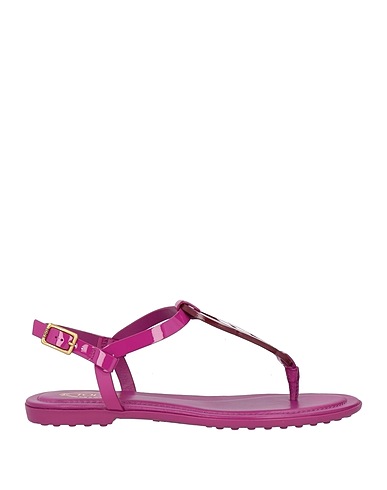 TOD'S Flip flops Mauve Soft Leather