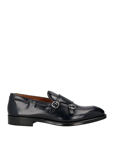 DOUCAL'S Loafers Midnight blue Leather