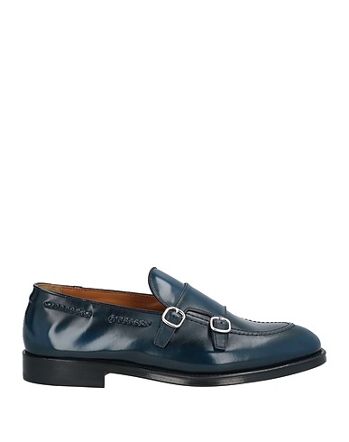 DOUCAL'S Mocassino Blu navy Pelle