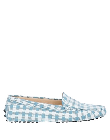 TOD'S Loafers Slate blue Leather