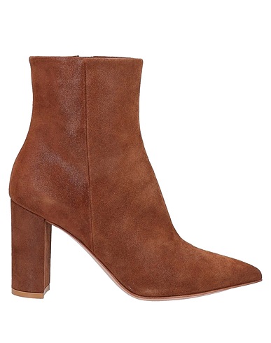 GIANVITO ROSSI Ankle boot Camel Leather