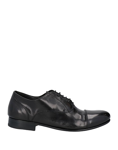 CALPIERRE Laced shoes Black Soft Leather
