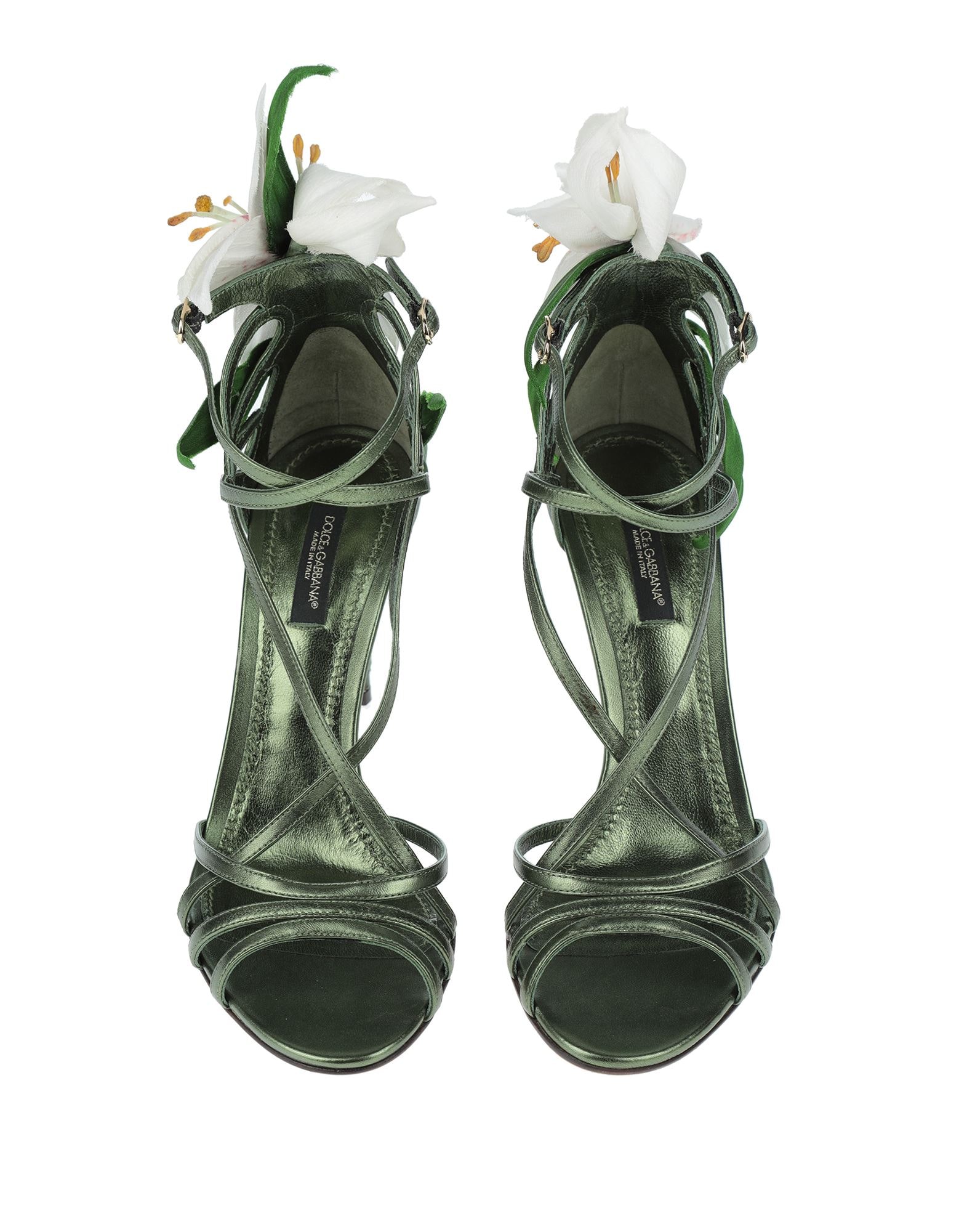 (美品)Dolce & Gabbana ビーズ装飾 ブラック サンダル YOOX Online Fashion Design Shopping