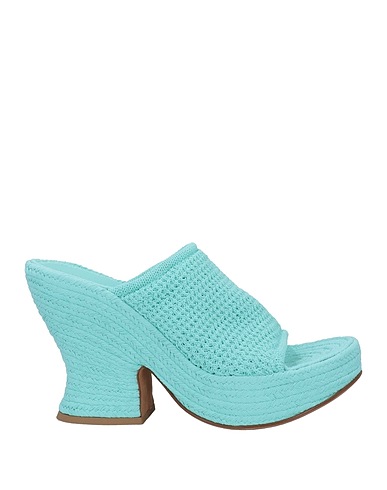 BOTTEGA VENETA Sandali Celeste Fibre tessili