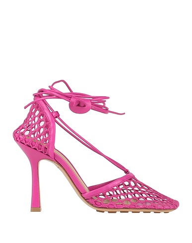 BOTTEGA VENETA Court Fuchsia Soft Leather, Textile fibres
