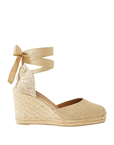 CASTAÑER Espadrilles Platinum Textile fibres