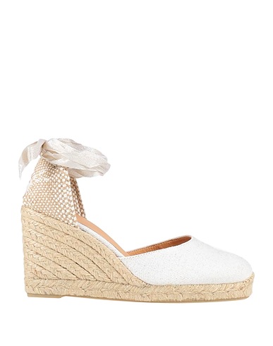 CASTAÑER Espadrilles White Textile fibres