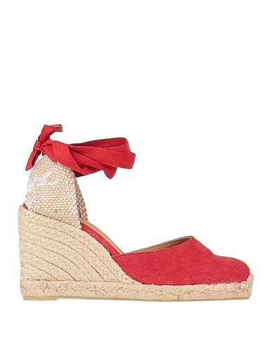 CASTAÑER Espadrilles Red Textile fibers