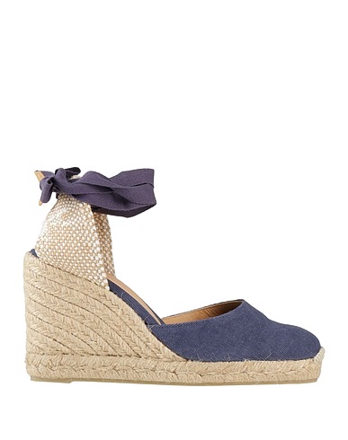 CASTAÑER Espadrilles Navy blue Textile fibres