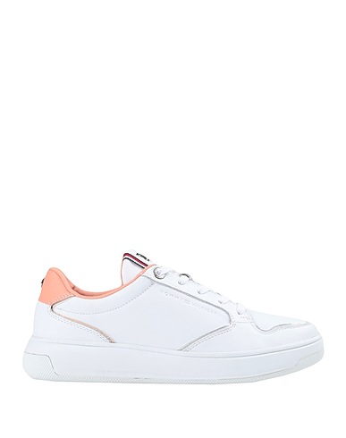 TOMMY HILFIGER Sneakers ELEVATED CUPSOLE SNEAKER
 White Soft Leather