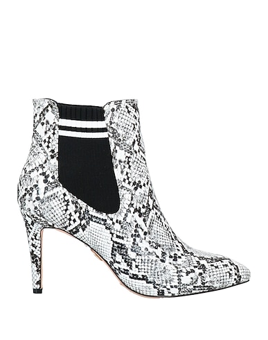 BUFFALO Ankle boot White Textile fibers