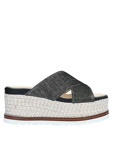ESPADRILLES Espadrilles Charcoal Textile fibers