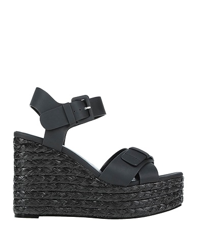 STRATEGIA Espadrilles Black Textile fibres