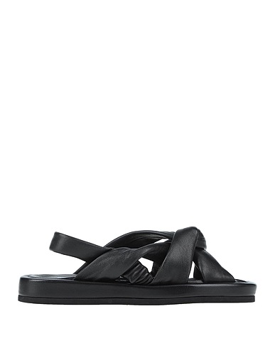 STRATEGIA Sandals Black Soft Leather