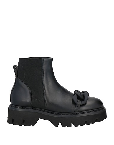 N°21 Ankle boot Black Textile fibers