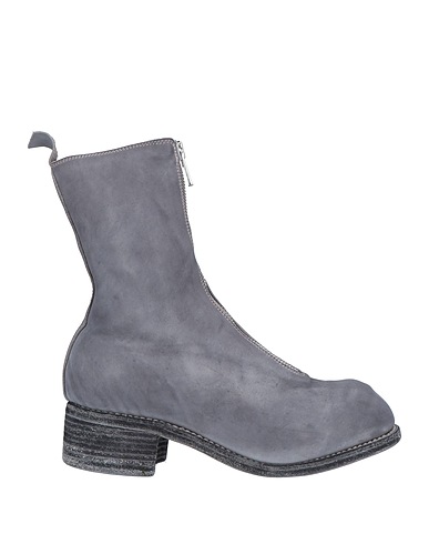 GUIDI Stiefelette Grau Pferdeleder