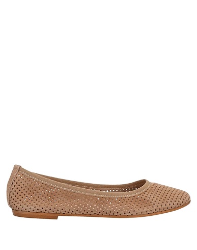 CARLO PAZOLINI Ballet flats Camel Leather