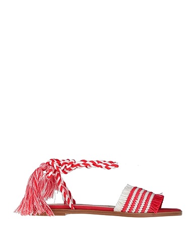 RED(V) Sandals Red Other Fibres