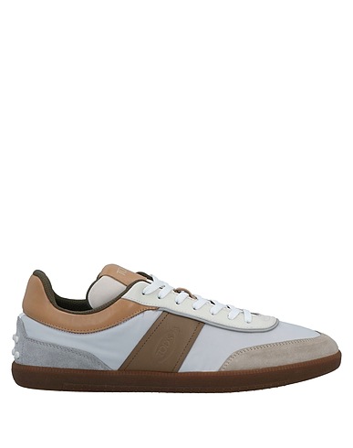 TOD'S Sneakers Light grey Soft Leather