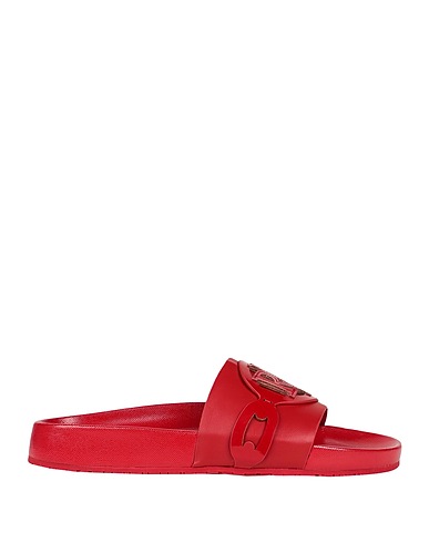 LAUREN RALPH LAUREN Sandals Red Rubber