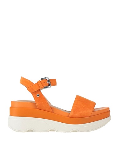 GEOX Sandals Orange Soft Leather