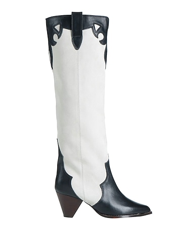 ISABEL MARANT Boots Light grey 100% Calfskin